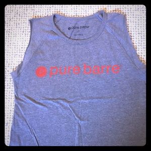 Pure barre sleeveless top